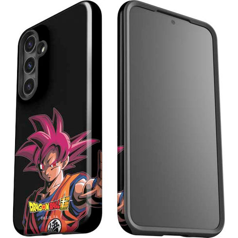 Dragon Ball Super Goku Portrait Super Sayan 4 Galaxy S24 Plus Impact Case